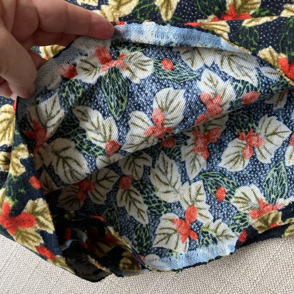 Flannel Fabric, Black, Orange, Yellow, Green 3m x 82cm - Picture 5 of 5